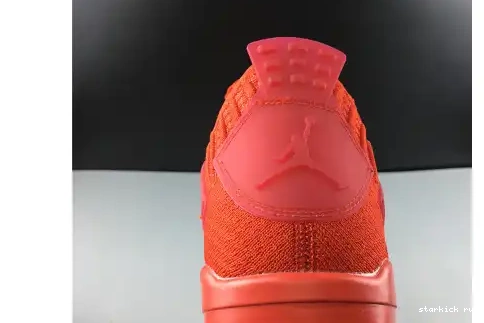 JORDAN 4 AQ3559-600 AQ3559-600 AIR “RED” FLYKNIT 0407